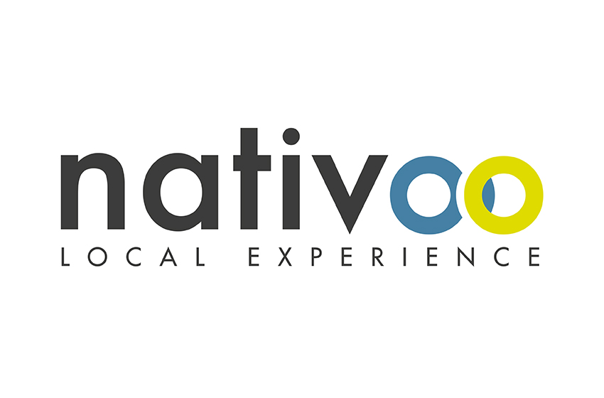 Naming e logo per Nativoo, piattaforma online dedicata agli affitti brevi sul Lago di Como. Luca Bossi progettazione grafica