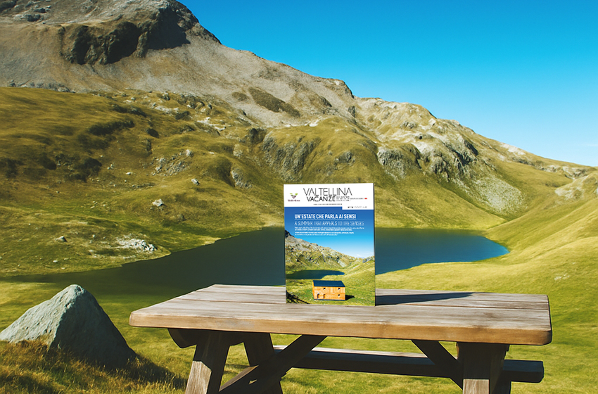 Il numero 75 di Valtellina Vacanze è ora disponibile negli uffici turistici di Valchiavenna e Valtellina. Progetto grafico: Luca Bossi